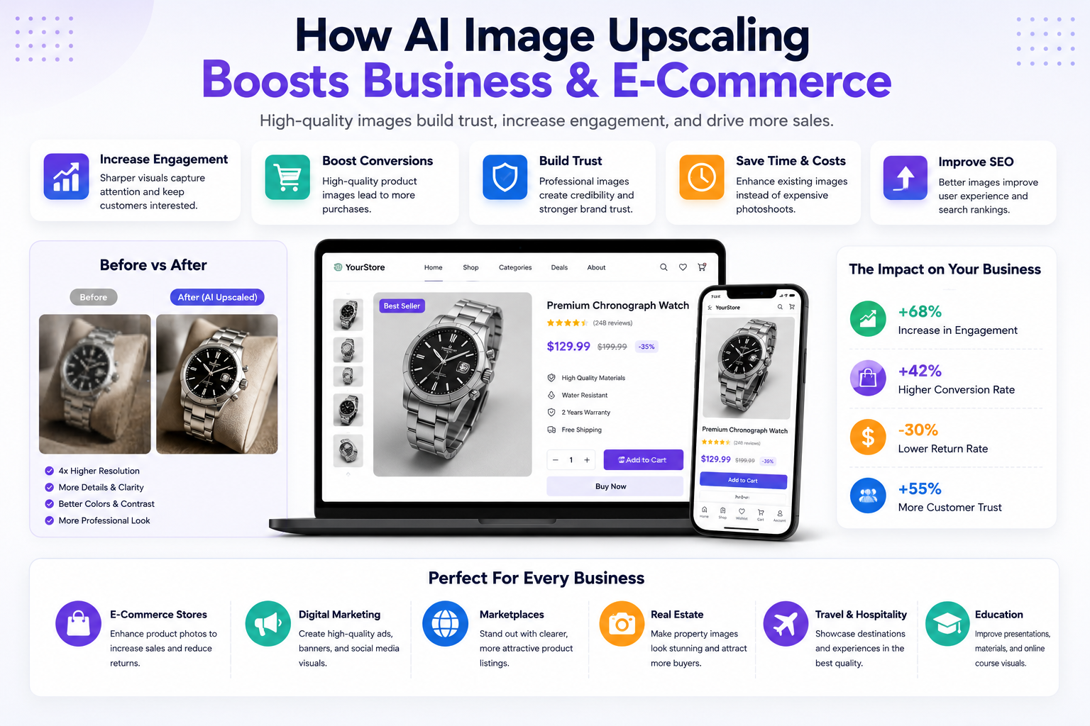 Business Applications Of AI Upscaling
