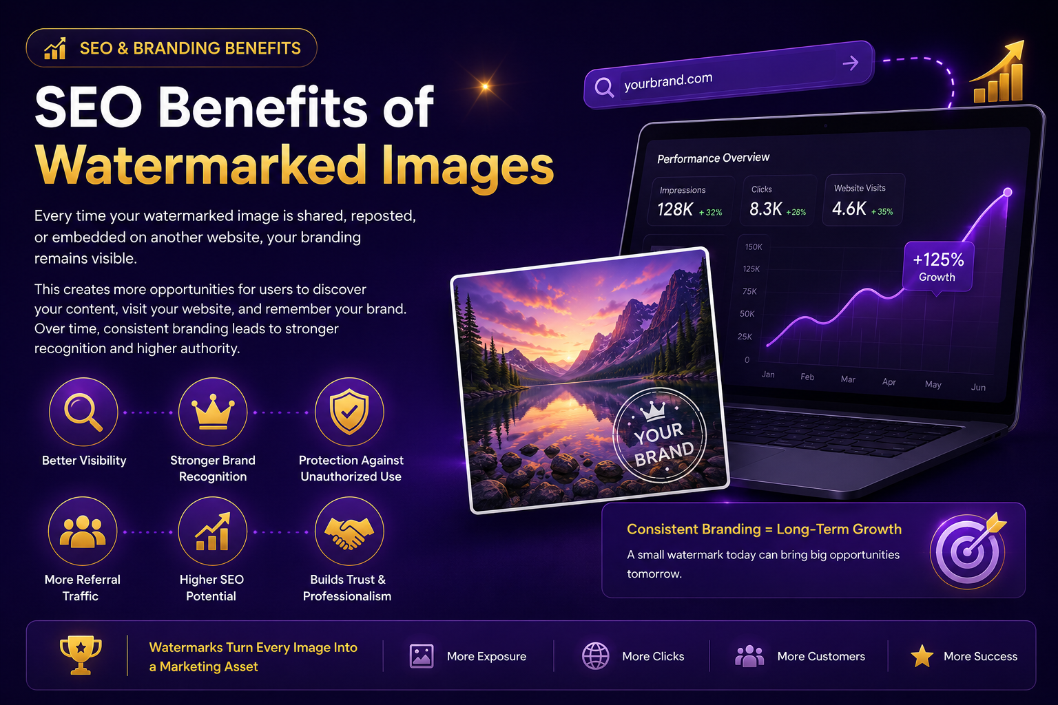 Interactive AI Image Watermark Tool