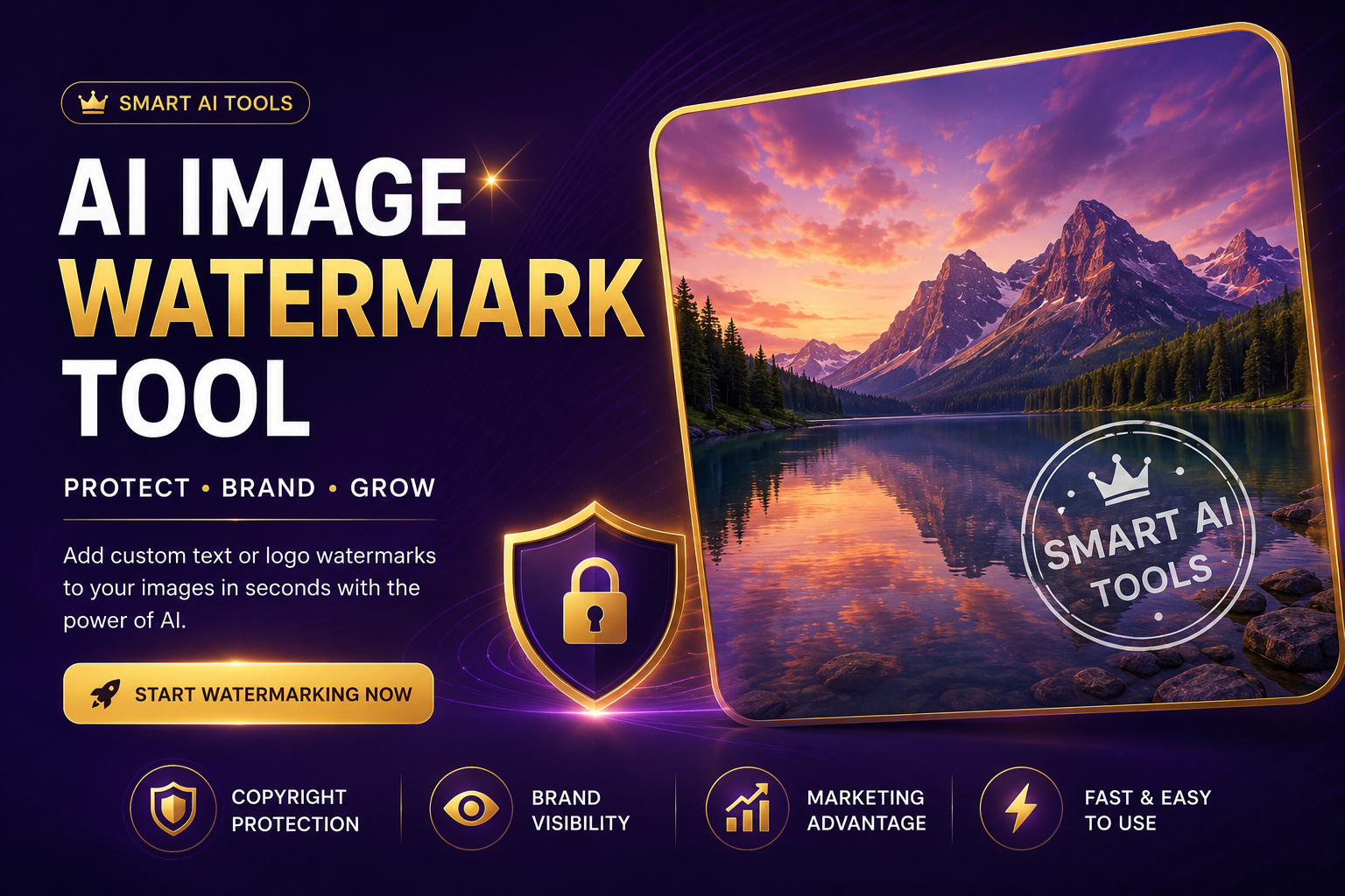 AI Image Watermark Tool